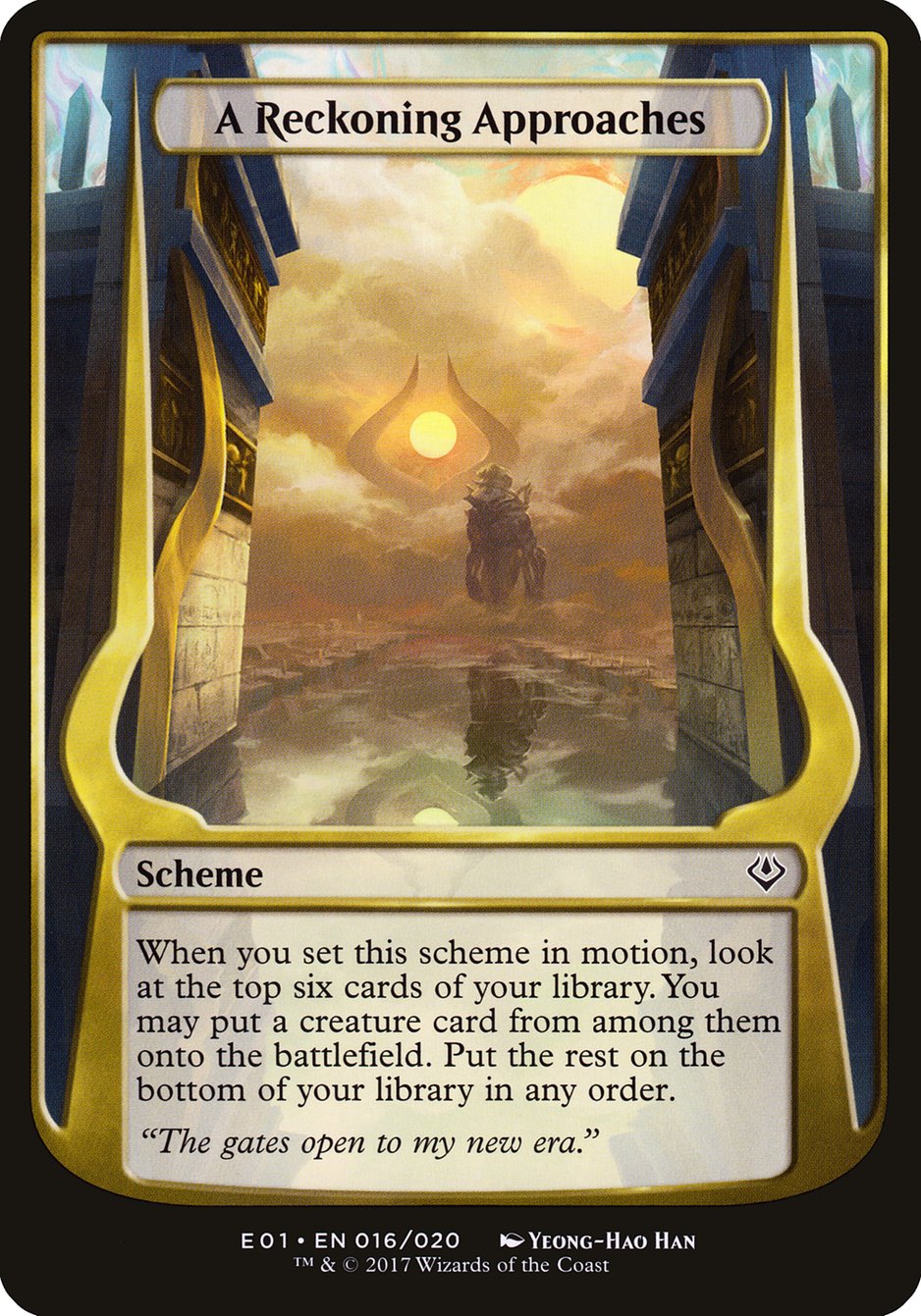 A Reckoning Approaches (Schemes) [Archenemy: Nicol Bolas Schemes] - Magic: The Gathering - Card Brawlers | Quebec | Canada |