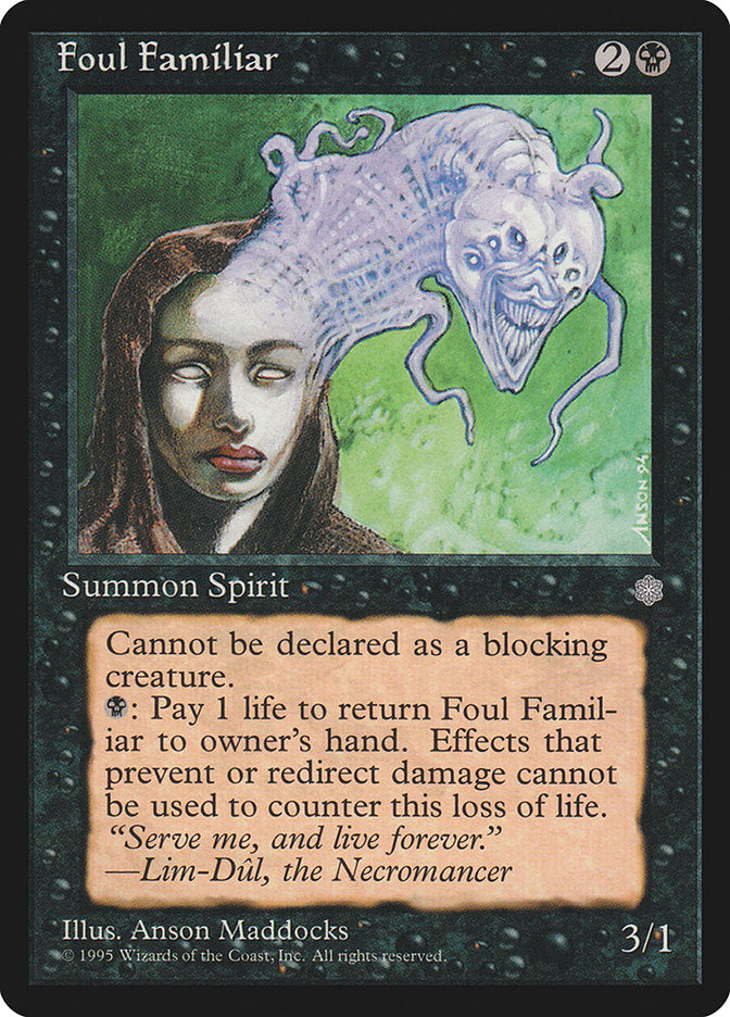 Foul Familiar [Ice Age] - Magic: The Gathering - Card Brawlers | Quebec | Canada |