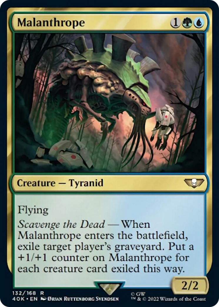 Malanthrope (Surge Foil) [Warhammer 40,000] - Magic: The Gathering - Card Brawlers | Quebec | Canada |