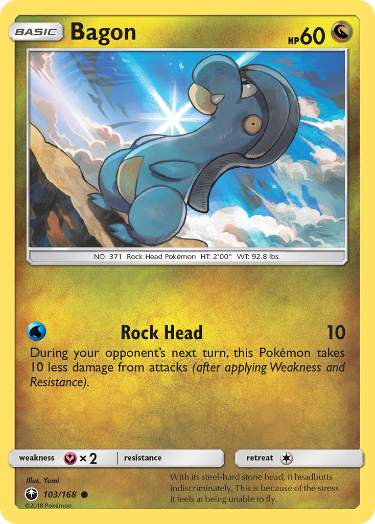 Bagon (103/168) [Sun & Moon: Celestial Storm] - Pokémon - Card Brawlers | Quebec | Canada |