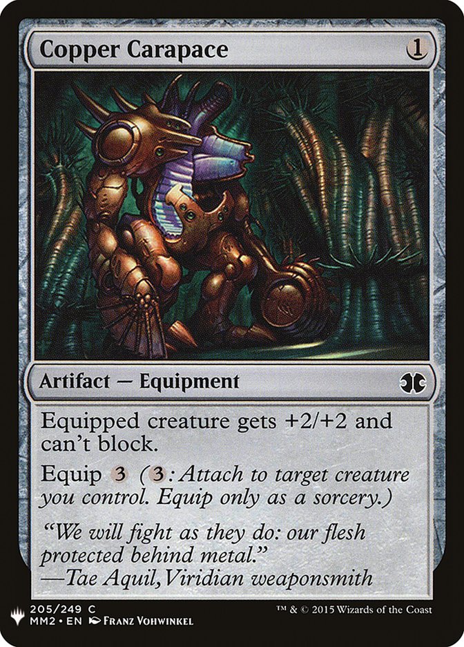 Copper Carapace [Mystery Booster] - Magic: The Gathering - Card Brawlers | Quebec | Canada |
