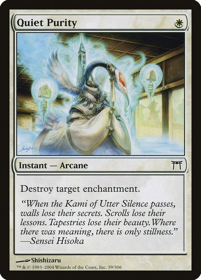 Quiet Purity [Champions of Kamigawa] - Magic: The Gathering - Card Brawlers | Quebec | Canada |