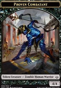 Proven Combatant // Zombie Double-Sided Token [Hour of Devastation Tokens] - Magic: The Gathering - Card Brawlers | Quebec | Canada |