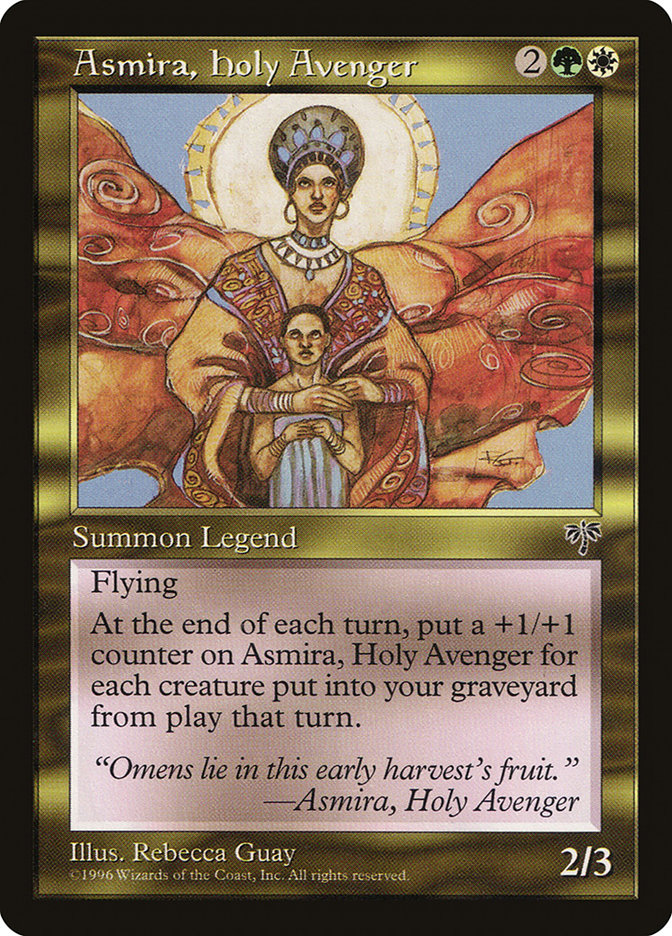 Asmira, Holy Avenger [Mirage] - Magic: The Gathering - Card Brawlers | Quebec | Canada |