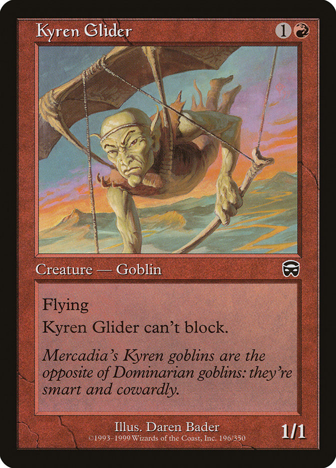 Kyren Glider [Mercadian Masques] - Magic: The Gathering - Card Brawlers | Quebec | Canada |