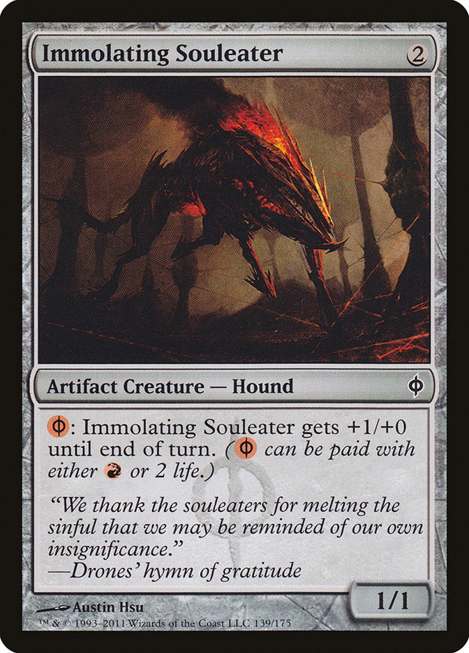 Immolating Souleater [New Phyrexia] - Magic: The Gathering - Card Brawlers | Quebec | Canada |