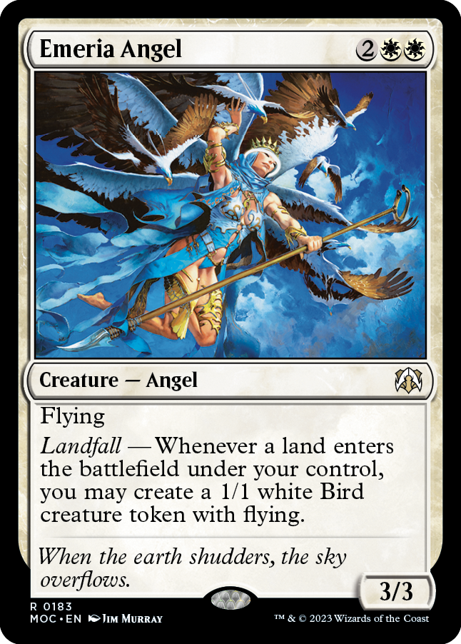 Emeria Angel [March of the Machine Commander] - Magic: The Gathering - Card Brawlers | Quebec | Canada |