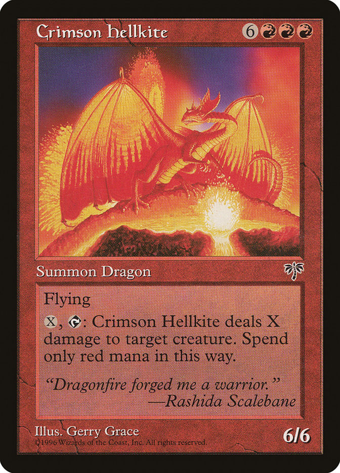 Crimson Hellkite [Mirage] - Magic: The Gathering - Card Brawlers | Quebec | Canada |