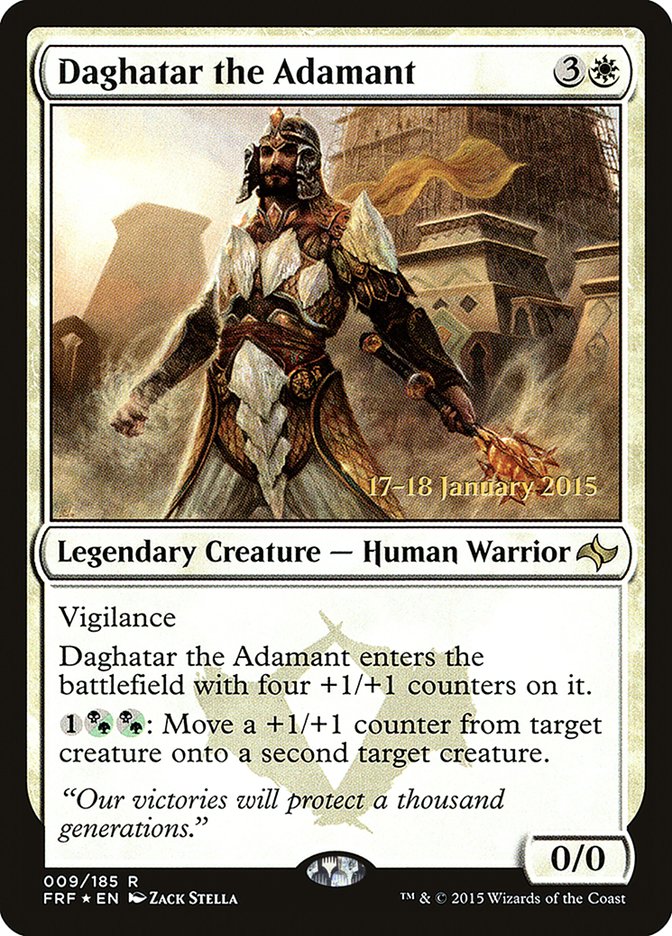 Daghatar the Adamant [Fate Reforged Prerelease Promos] - Magic: The Gathering - Card Brawlers | Quebec | Canada |