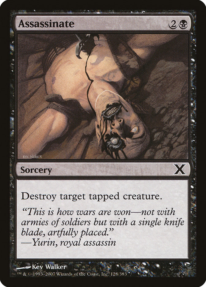 Assassinate [Tenth Edition] - Magic: The Gathering - Card Brawlers | Quebec | Canada |