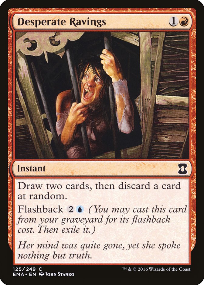 Desperate Ravings [Eternal Masters] - Magic: The Gathering - Card Brawlers | Quebec | Canada |