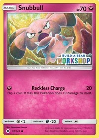 Snubbull (90/149) (Build-A-Bear Workshop Exclusive) [Sun & Moon: Base Set] - Pokémon - Card Brawlers | Quebec | Canada |