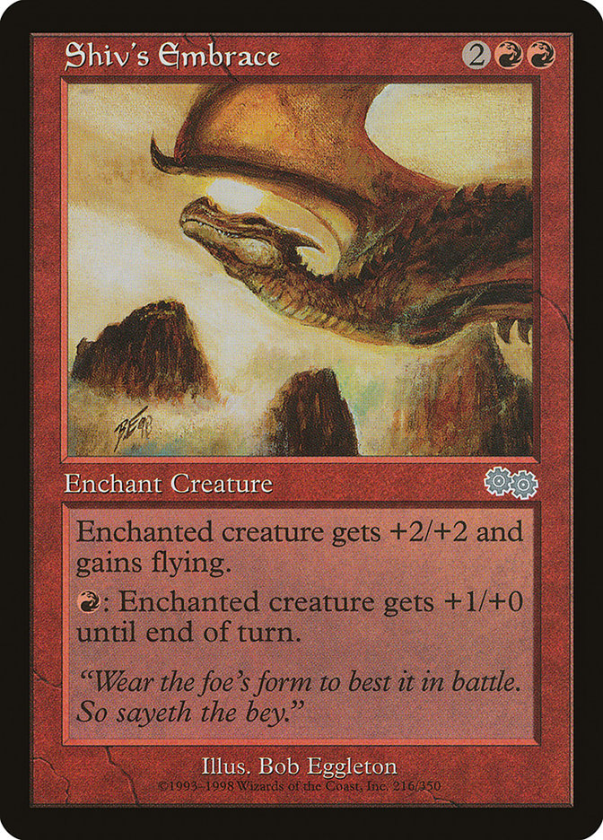 Shiv's Embrace [Urza's Saga] - Magic: The Gathering - Card Brawlers | Quebec | Canada |