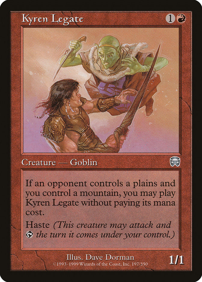 Kyren Legate [Mercadian Masques] - Magic: The Gathering - Card Brawlers | Quebec | Canada |