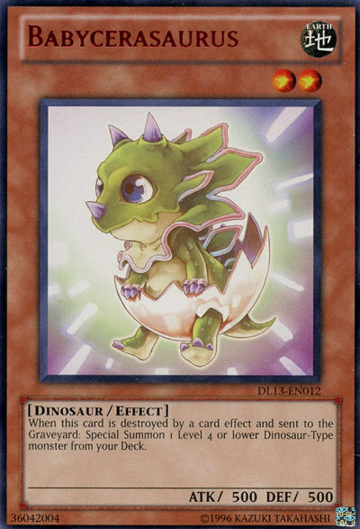 Babycerasaurus (Red) [DL13-EN012] Rare - Yu-Gi-Oh! - Card Brawlers | Quebec | Canada |