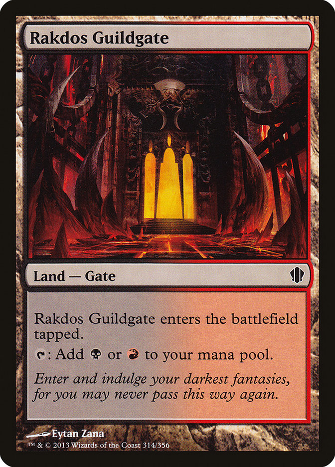 Rakdos Guildgate [Commander 2013] - Magic: The Gathering - Card Brawlers | Quebec | Canada |