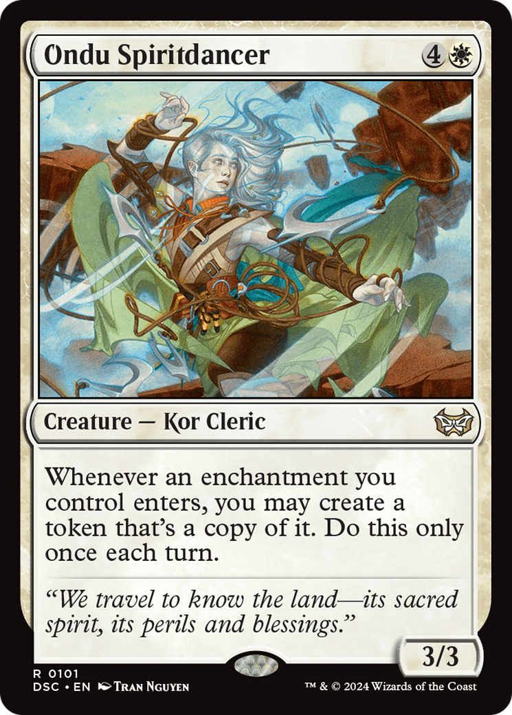 Ondu Spiritdancer [Duskmourn: House of Horror Commander] - Magic: The Gathering - Card Brawlers | Quebec | Canada |