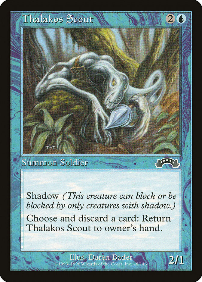 Thalakos Scout [Exodus] - Magic: The Gathering - Card Brawlers | Quebec | Canada |