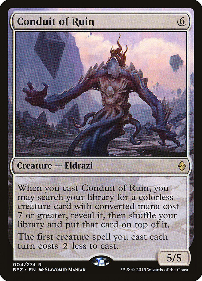 Conduit of Ruin [Battle for Zendikar] - Magic: The Gathering - Card Brawlers | Quebec | Canada |