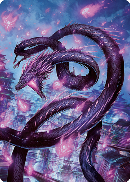 Junji, the Midnight Sky 2 Art Card [Kamigawa: Neon Dynasty Art Series] - Magic: The Gathering - Card Brawlers | Quebec | Canada |