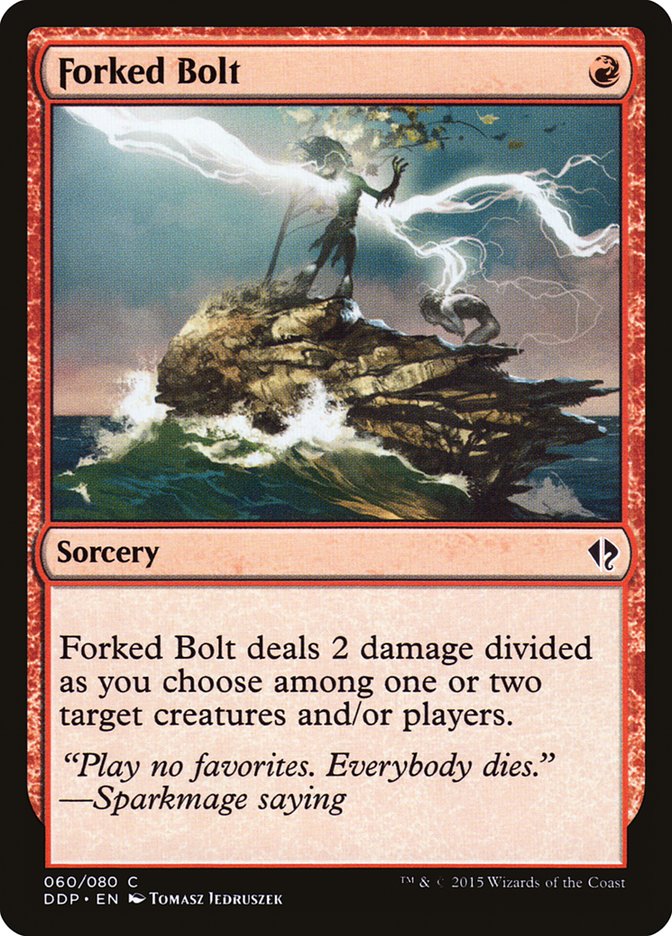 Forked Bolt [Duel Decks: Zendikar vs. Eldrazi] - Magic: The Gathering - Card Brawlers | Quebec | Canada |