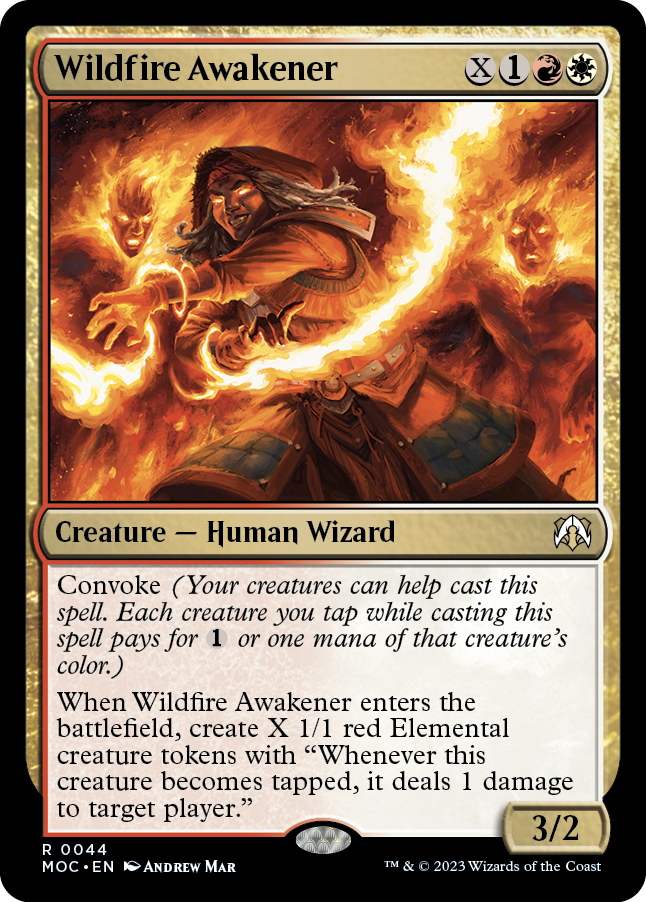 Wildfire Awakener [March of the Machine Commander] - Magic: The Gathering - Card Brawlers | Quebec | Canada |
