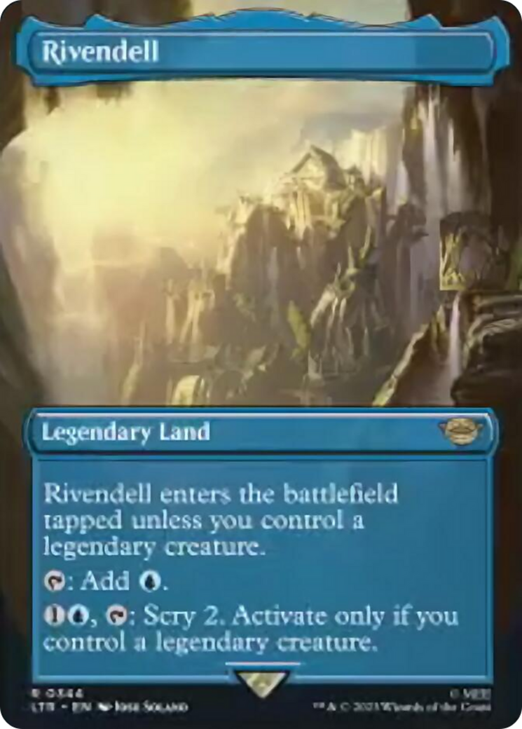 Rivendell (Borderless Alternate Art) [The Lord of the Rings: Tales of Middle-Earth] - Magic: The Gathering - Card Brawlers | Quebec | Canada |