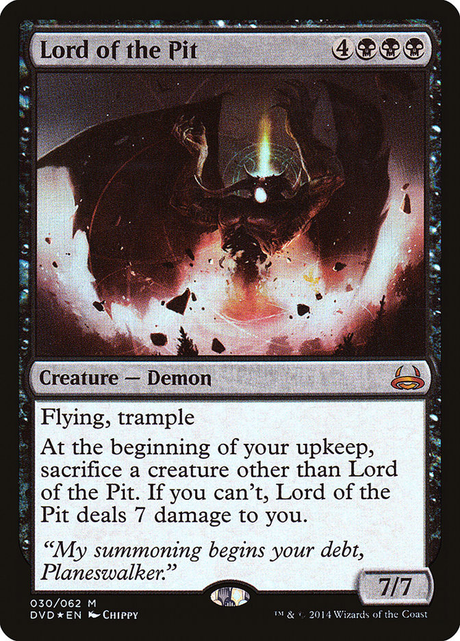 Lord of the Pit (Divine vs. Demonic) [Duel Decks Anthology] - Magic: The Gathering - Card Brawlers | Quebec | Canada |