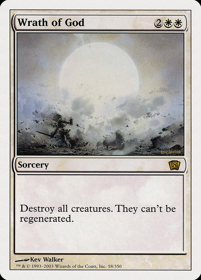 Wrath of God [Eighth Edition] - Magic: The Gathering - Card Brawlers | Quebec | Canada |