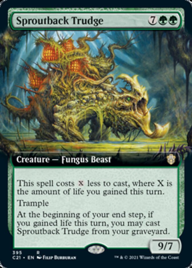 Sproutback Trudge (Extended Art) [Commander 2021] - Magic: The Gathering - Card Brawlers | Quebec | Canada |