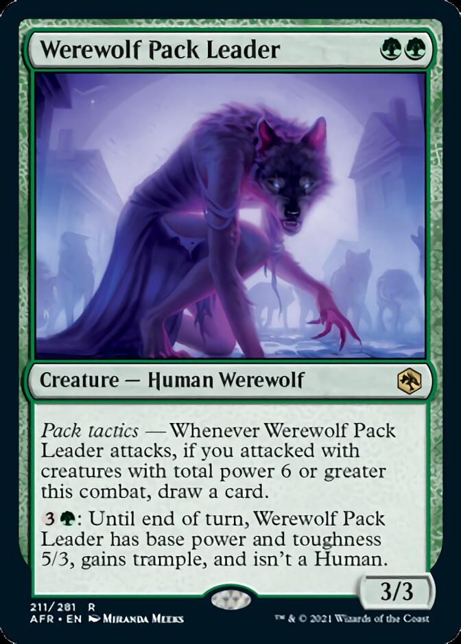 Werewolf Pack Leader [Dungeons & Dragons: Adventures in the Forgotten Realms] - Magic: The Gathering - Card Brawlers | Quebec | Canada |