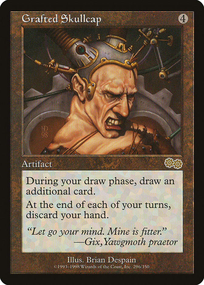 Grafted Skullcap [Urza's Saga] - Magic: The Gathering - Card Brawlers | Quebec | Canada |