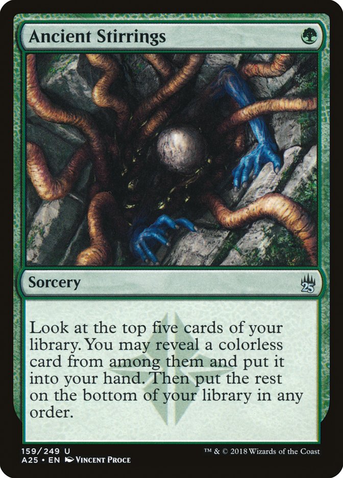 Ancient Stirrings [Masters 25] - Magic: The Gathering - Card Brawlers | Quebec | Canada |