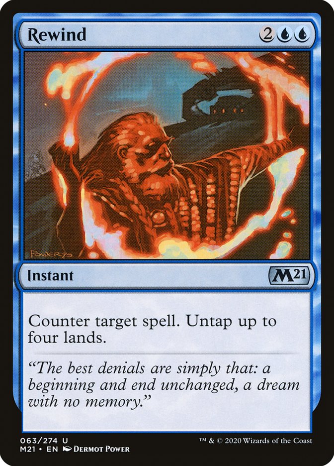Rewind [Core Set 2021] - Magic: The Gathering - Card Brawlers | Quebec | Canada |