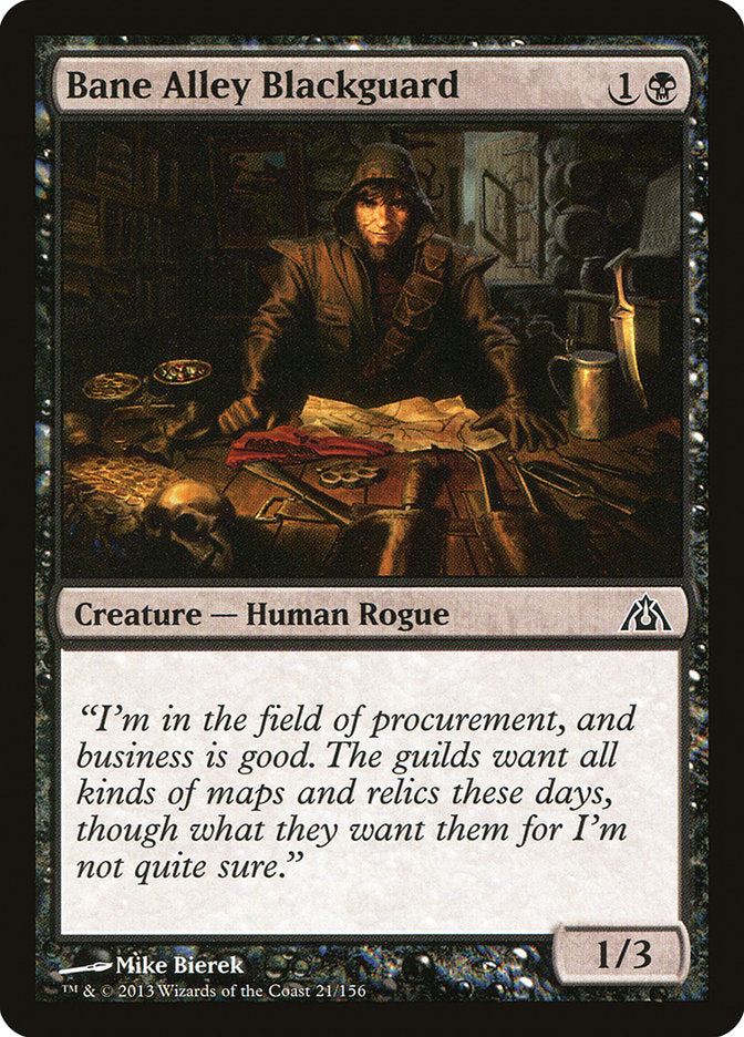Bane Alley Blackguard [Dragon's Maze] - Magic: The Gathering - Card Brawlers | Quebec | Canada |