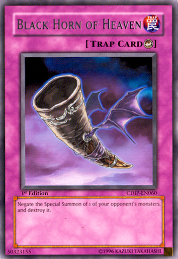 Black Horn of Heaven [CDIP-EN060] Rare - Yu-Gi-Oh! - Card Brawlers | Quebec | Canada |