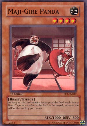 Maji-Gire Panda [FET-EN012] Common - Yu-Gi-Oh! - Card Brawlers | Quebec | Canada |