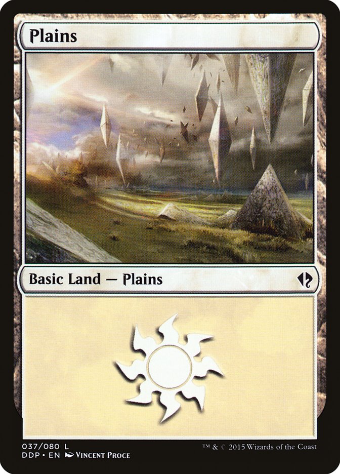 Plains (37) [Duel Decks: Zendikar vs. Eldrazi] - Magic: The Gathering - Card Brawlers | Quebec | Canada |