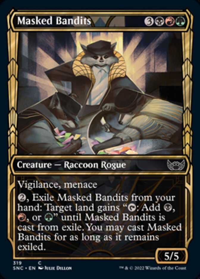 Masked Bandits (Showcase Golden Age) [Streets of New Capenna] - Magic: The Gathering - Card Brawlers | Quebec | Canada |