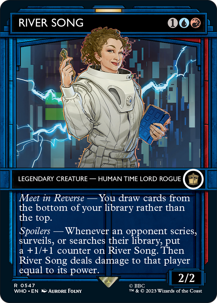 RIVER SONG (Showcase) [Doctor Who] - Magic: The Gathering - Card Brawlers | Quebec | Canada |