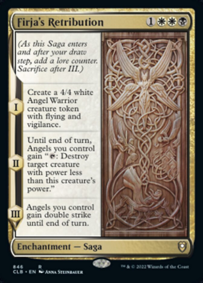 Firja's Retribution [Commander Legends: Battle for Baldur's Gate] - Magic: The Gathering - Card Brawlers | Quebec | Canada |
