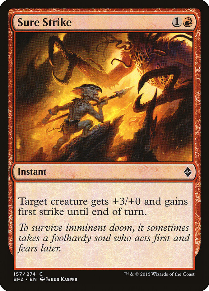 Sure Strike [Battle for Zendikar] - Magic: The Gathering - Card Brawlers | Quebec | Canada |