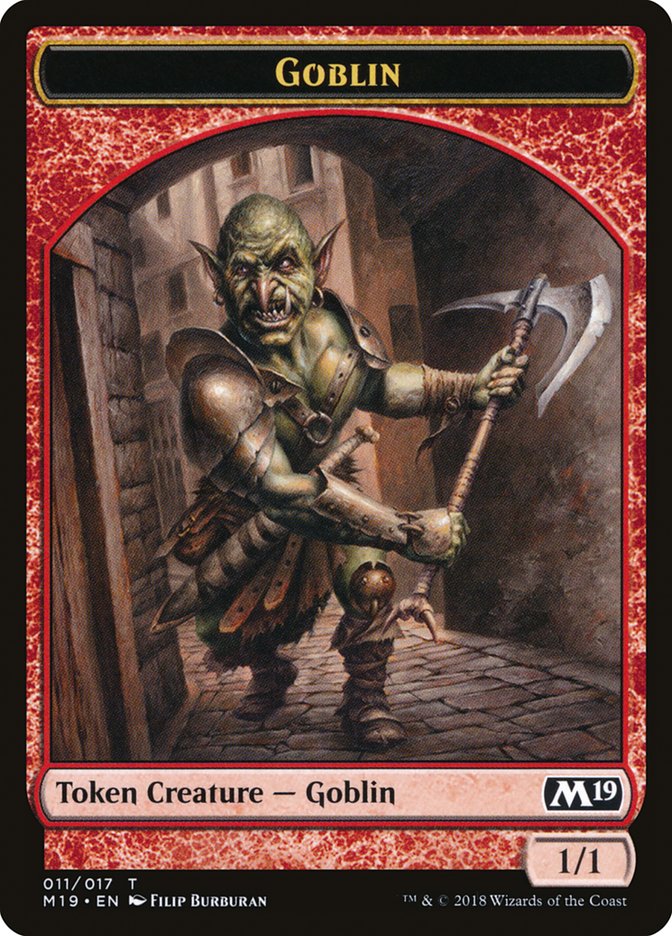 Goblin Token [Core Set 2019 Tokens] - Magic: The Gathering - Card Brawlers | Quebec | Canada |
