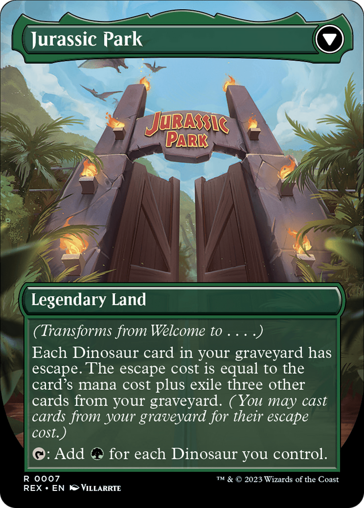 Welcome to... // Jurassic Park [Jurassic World Collection] - Magic: The Gathering - Card Brawlers | Quebec | Canada |