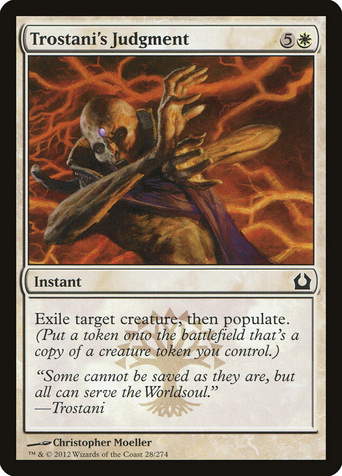 Trostani's Judgment [Return to Ravnica] - Magic: The Gathering - Card Brawlers | Quebec | Canada |