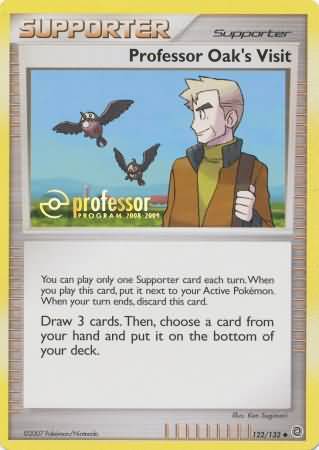 Professor Oaks Visit (122/132) (2008 2009) [Professor Program Promos] - Pokémon - Card Brawlers | Quebec | Canada |