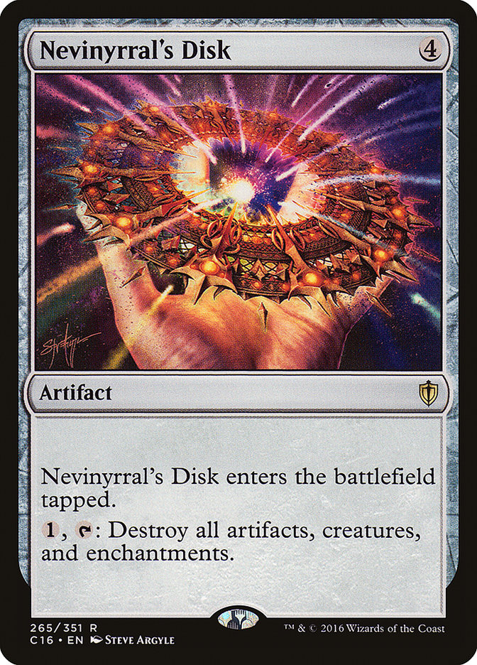 Nevinyrral's Disk [Commander 2016] - Magic: The Gathering - Card Brawlers | Quebec | Canada |