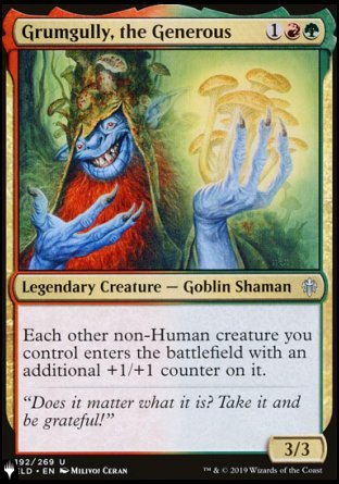 Grumgully, the Generous [The List] - Magic: The Gathering - Card Brawlers | Quebec | Canada |