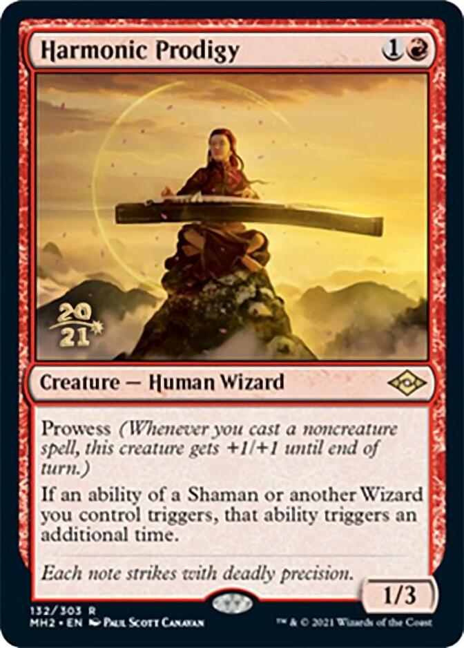 Harmonic Prodigy [Modern Horizons 2 Prerelease Promos] - Magic: The Gathering - Card Brawlers | Quebec | Canada |