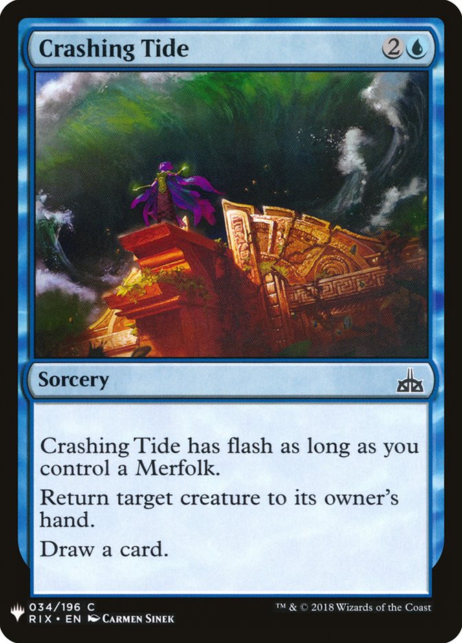 Crashing Tide [Mystery Booster] - Magic: The Gathering - Card Brawlers | Quebec | Canada |